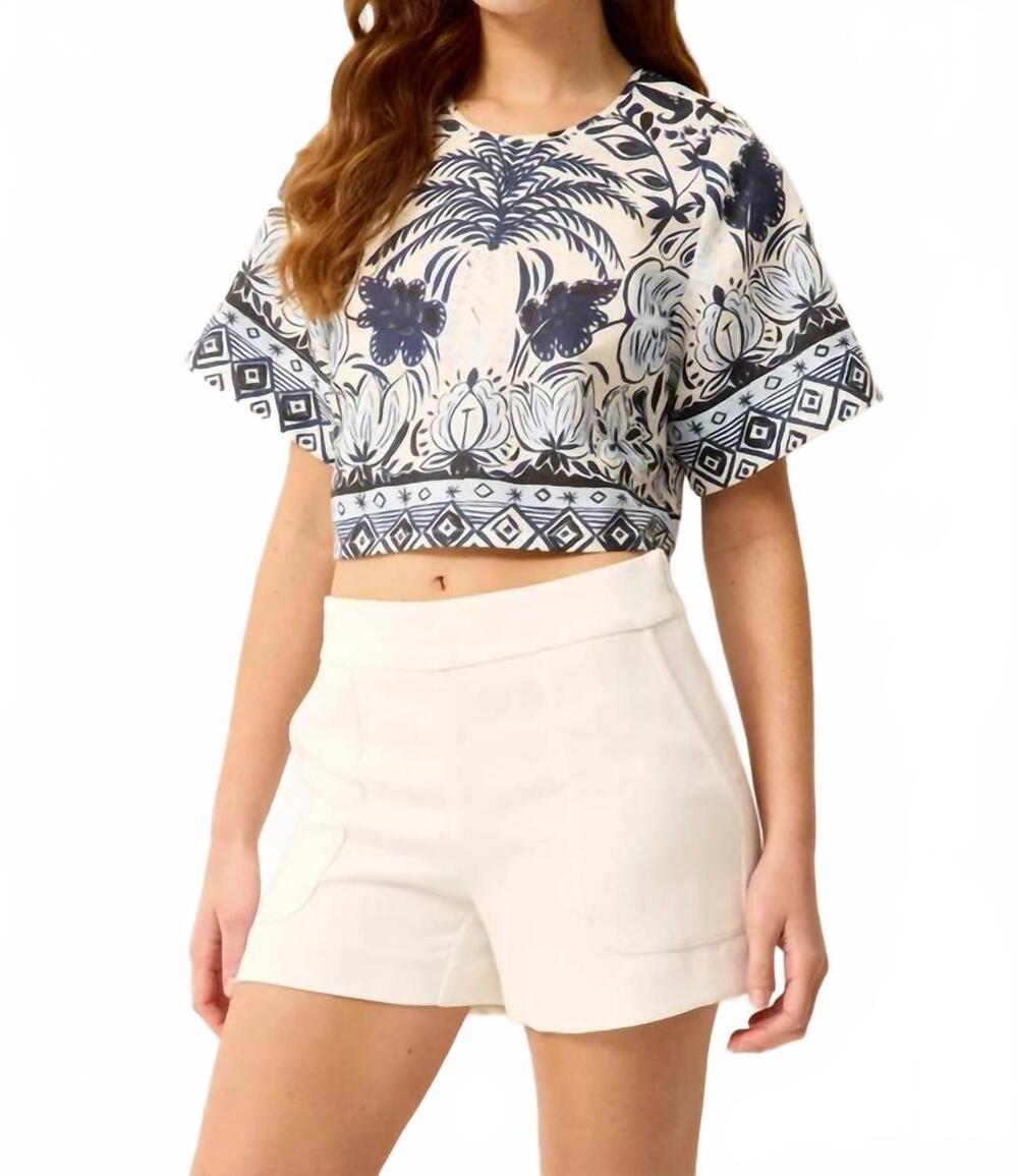 NEW MARIE OLIVER drew top in tropica